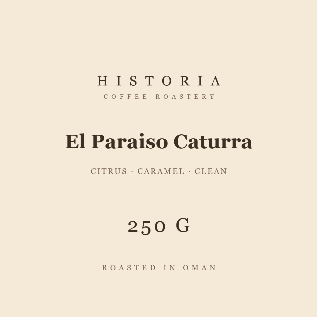 Colombia Finca El Paraiso Caturra 250g Bag كولومبيا إل بارايسو كاتورا
