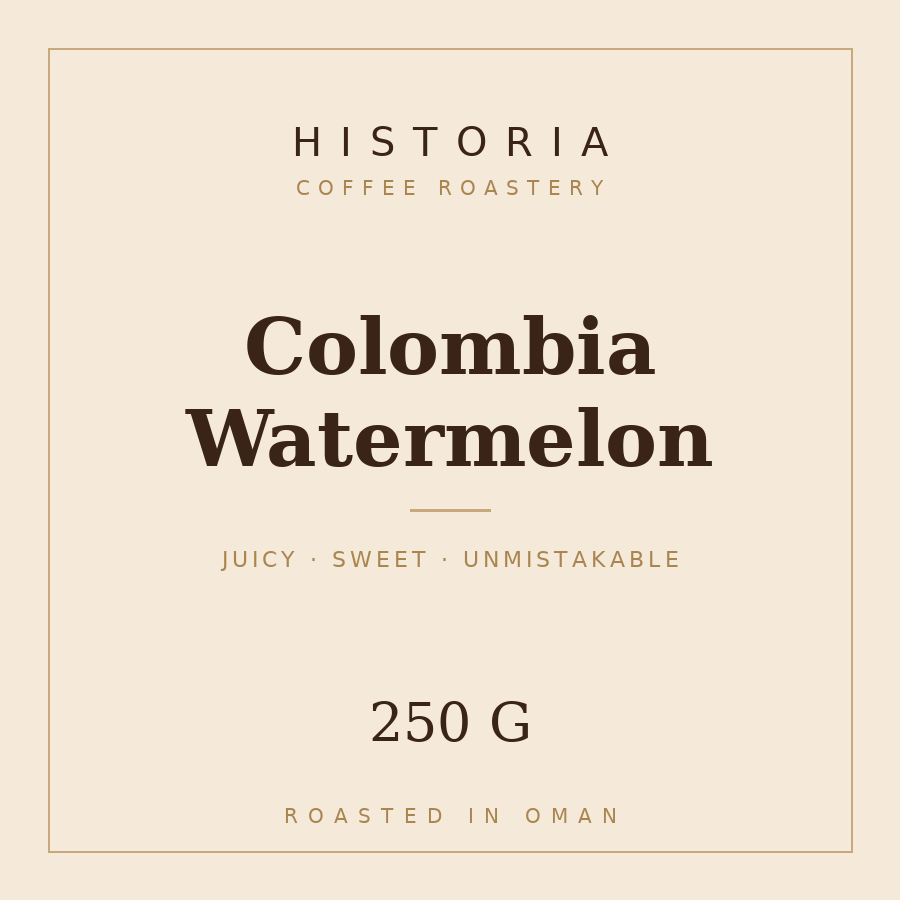 Colombia Watermelon 250g Bag